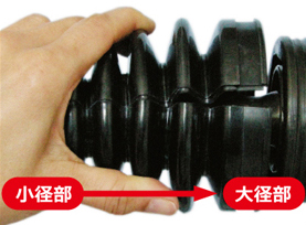 取付かんたん! 交換作業性が向上