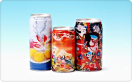 3ピースグラビアフィルムラミネート缶